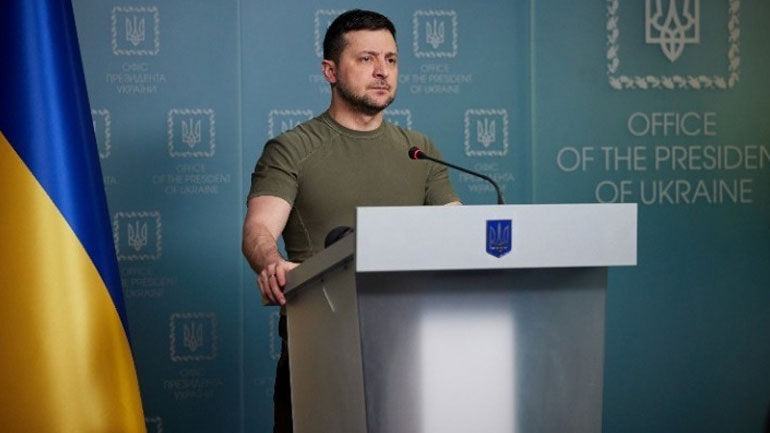 Ζελένσκι:  Ο πόλεμος της Ρωσίας πρέπει να τελειώσει με την απελευθέρωση της Κριμαίας