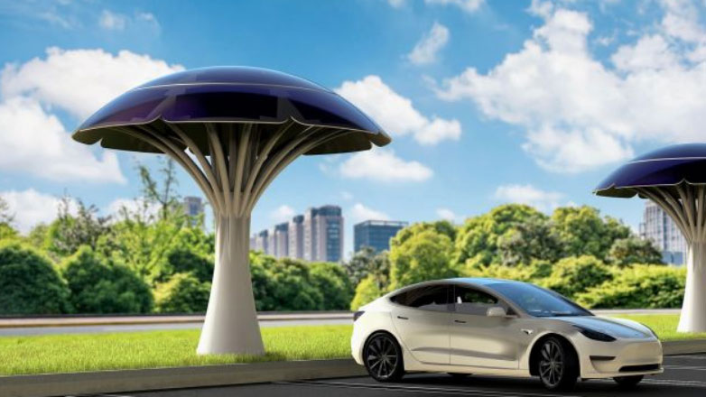 Έτοιμα τα «ηλιακά δέντρα» που φορτίζουν τα ηλεκτρικά αυτοκίνητα με ενέργεια από τον ήλιο