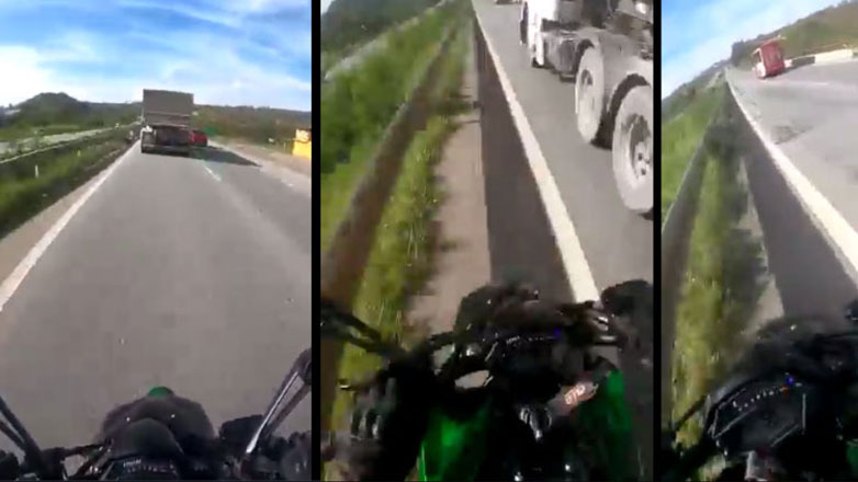 Εφιάλτης: Πήγαινε με 214χλμ./ώρα και τον «έκλεισε» νταλίκα