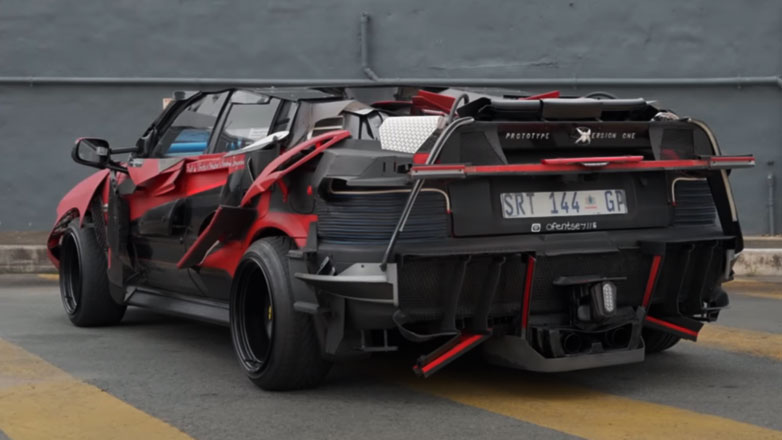 Super 26χρονος έφτιαξε μόνος, το αμάξι των ονείρων του