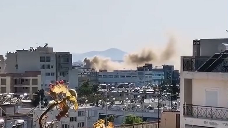 Φωτιά σε αποθήκη κρεάτων στη Λαχαναγορά του Ρέντη