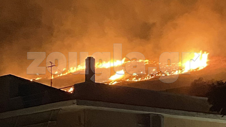 Υπό έλεγχο η φωτιά στην Κορησσία της Κέας