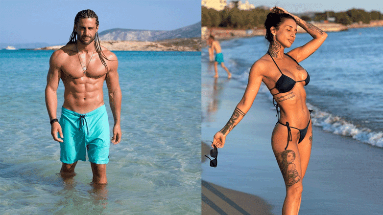 Αποκλειστικό – Κωνσταντίνος Βασάλος: Τρυφερά τετ α τετ με τη γνωστή YouTuber Dat Lilly στην Πάρο