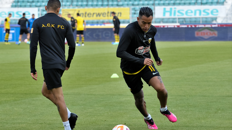 Ευχάριστα νέα στην ΑΕΚ: Προπονήθηκε κανονικά ο Σέρχιο Αραούχο!