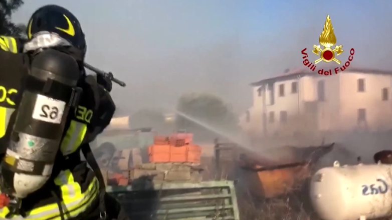 Ιταλία: Τέσσερις τραυματίες σε μεγάλη πυρκαγιά στη Σαρδηνία