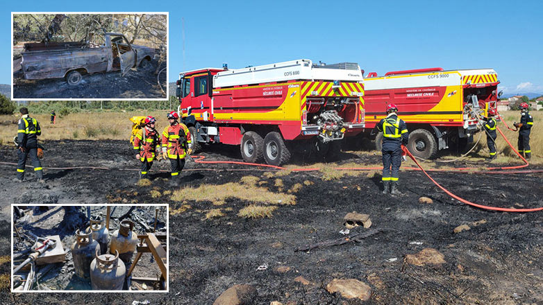 Χωρίς ενεργό μέτωπο η πυρκαγιά στο Σχοινιά Μαραθώνα