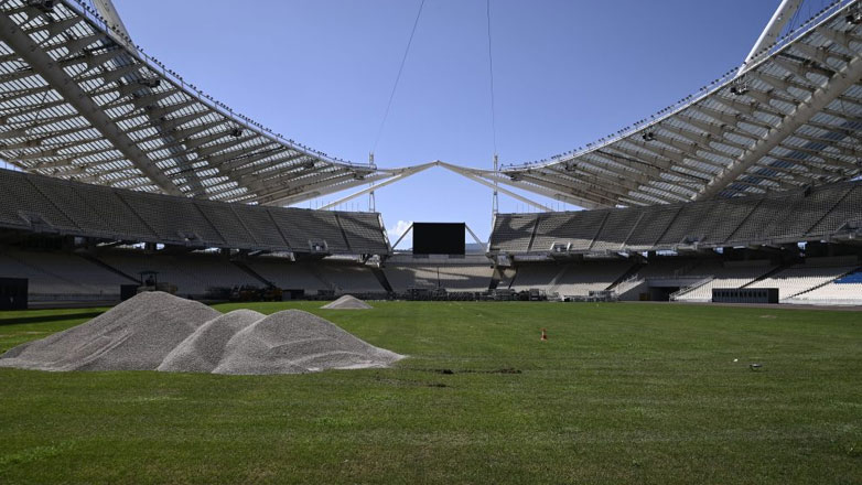 Παναθηναϊκός: Μπήκε το νέο αποστραγγιστικό στο ΟΑΚΑ