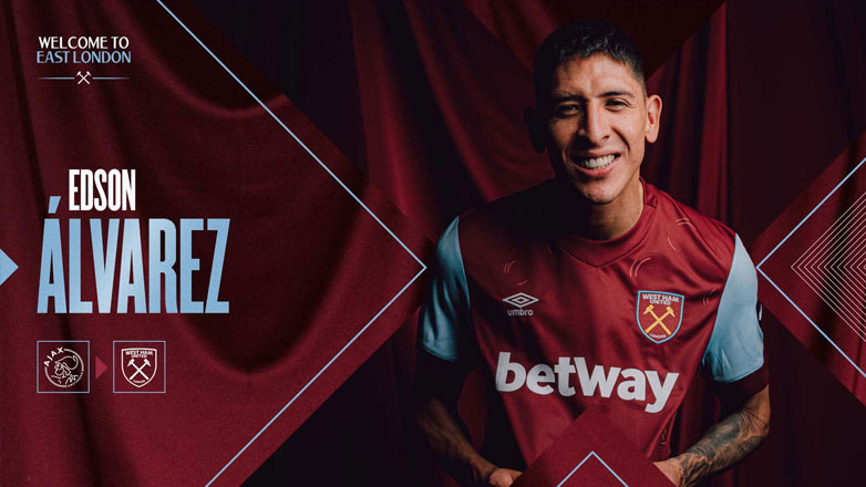 Γουέστ Χαμ: Ανακοίνωσε τον Έντσον Αλβάρες από τον Άγιαξ