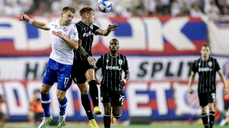 «Όρθιος» ο ΠΑΟΚ στην Κροατία, 0-0 με τη Χάιντουκ