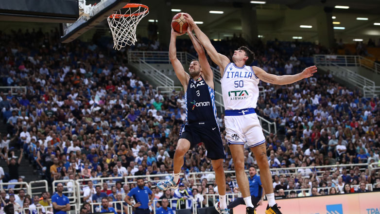 Τουρνουά «Ακρόπολις»: Ήττα για την Ελλάδα, 74-70 η Ιταλία