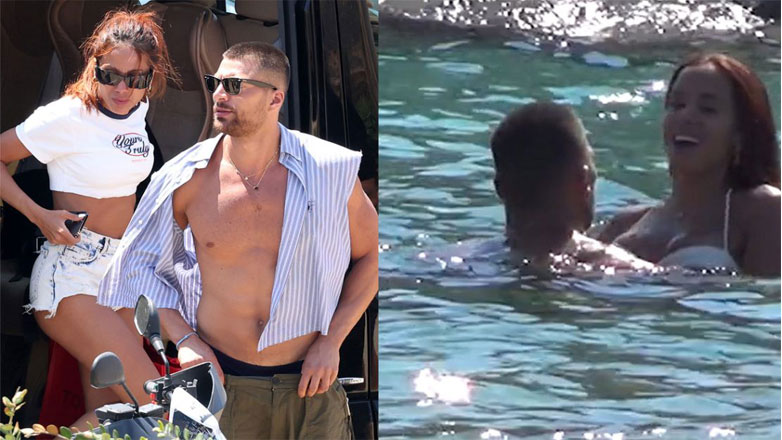 Simone Susinna – Anitta: Ασυγκράτητο το διάσημο ζευγάρι σε κοσμική πλαζ της Μυκόνου