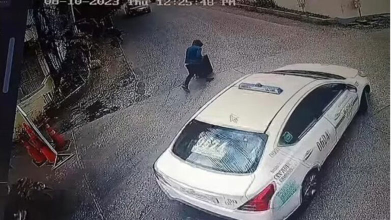 Φιλιππίνες: Ανατριχιαστικό βίντεο δείχνει άνδρα να μεταφέρει 8χρονη που απήγαγε σε βαλίτσα