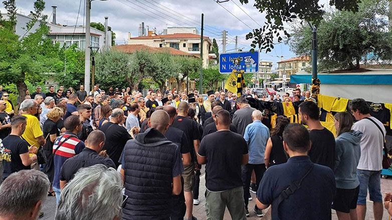 Τρισάγιο στη μνήμη του Μιχάλη Κατσουρή από τον Μητροπολίτη Ν. Ιωνίας κ. Γαβριήλ στη Ν. Φιλαδέλφεια