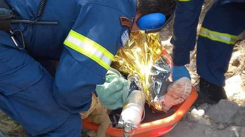 Διασωληνωμένος ο τουρίστας που τραυματίστηκε στο Φαράγγι της Σαμαριάς