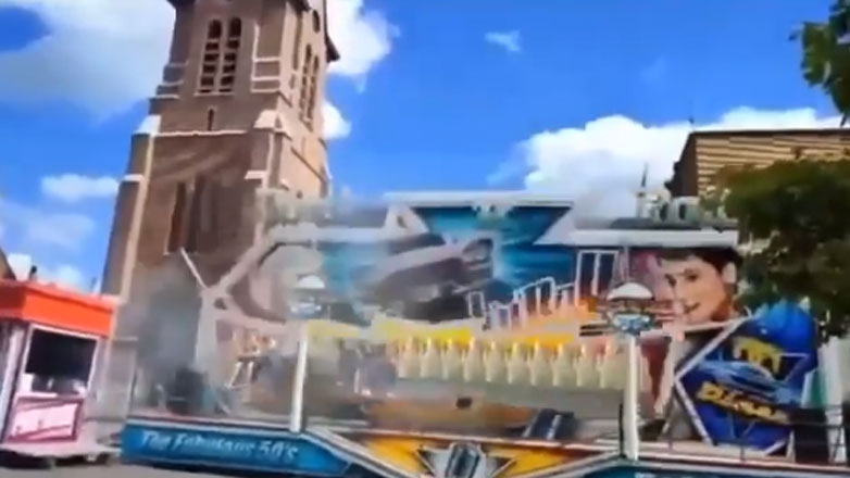 Βέλγιο: Σοκαριστικό βίντεο από ατύχημα σε λούνα παρκ