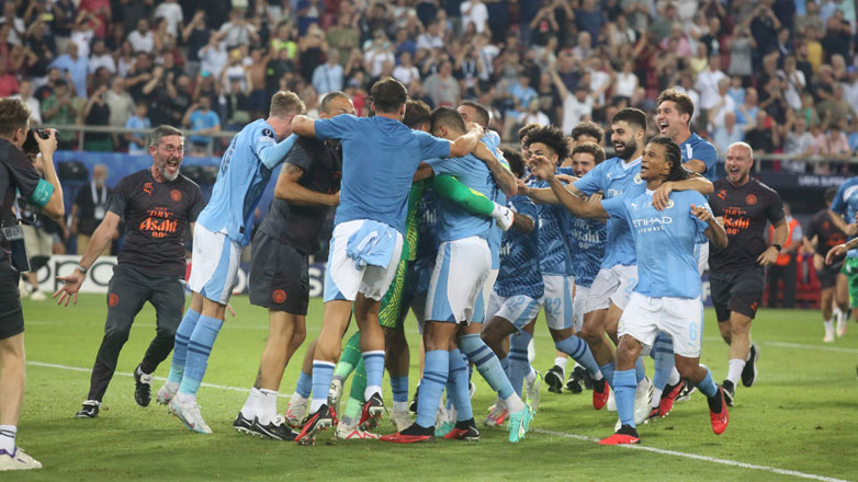 Κατέκτησε το Super Cup η Μάντσεστερ Σίτι, 5-4 τη Σεβίλλη στα πέναλτι