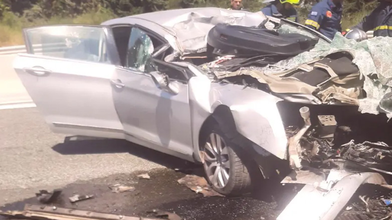 Ανακοίνωση της ΕΛ.ΑΣ. για το δυστύχημα στην Ε.Ο. Θεσσαλονίκης-Σερρών με νεκρούς 2 γονείς και τραυματίες τα παιδιά τους