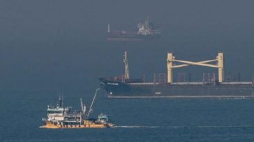 Απέπλευσε το πρώτο φορτηγό πλοίο από την Οδησσό μέσω του νέου θαλάσσιου διαδρόμου στη Μαύρη Θάλασσα