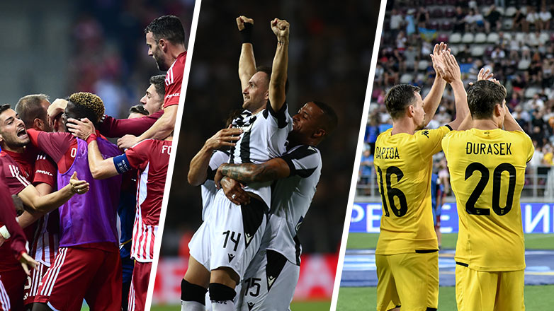 Πέρασαν Ολυμπιακός και ΠΑΟΚ