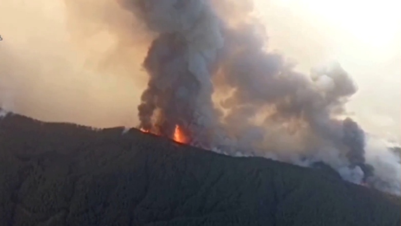 Ισπανία: Πυρκαγιά μαίνεται «εκτός ελέγχου» στη βόρεια Τενερίφη