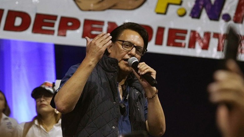 Ισημερινός: Για οργανωμένο έγκλημα πίσω από τη δολοφονία του κεντρώου υποψήφιου κάνει λόγο ο διάδοχος του