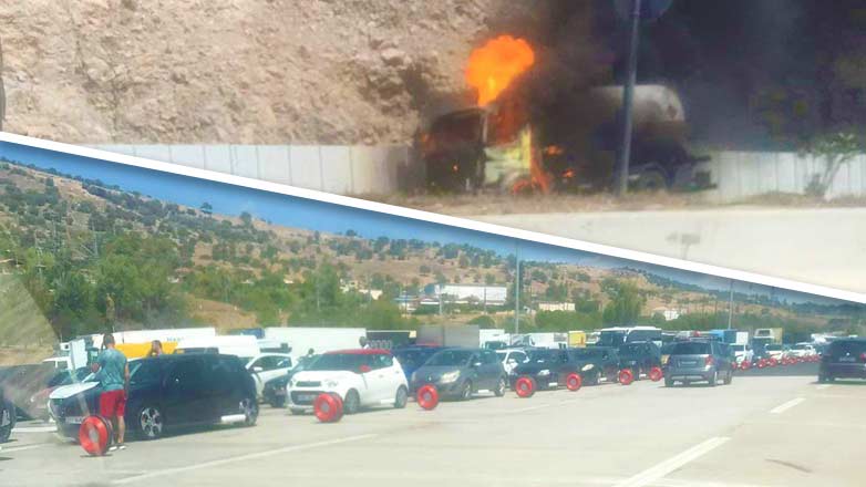 «Τηρήσαμε τα μέτρα ασφαλείας» λέει η Πυροσβεστική για την πολύωρη καθυστέρηση στην Ε.Ο. Αθηνών-Κορίνθου