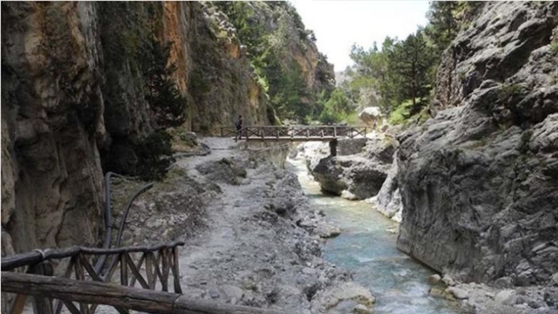 Φαράγγι της Σαμαριάς: Μόνο με υπεύθυνη δήλωση η είσοδος από 22 Αυγούστου