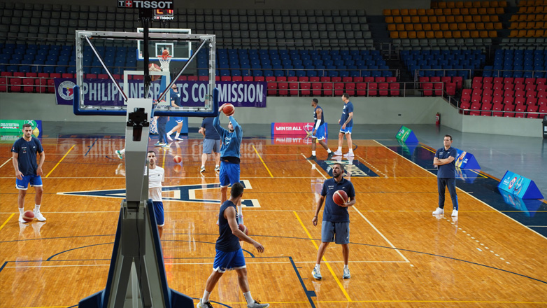 Παγκόσμιο Κύπελλο 2023: Πρώτη προπόνηση για την Εθνική μας στη Μανίλα