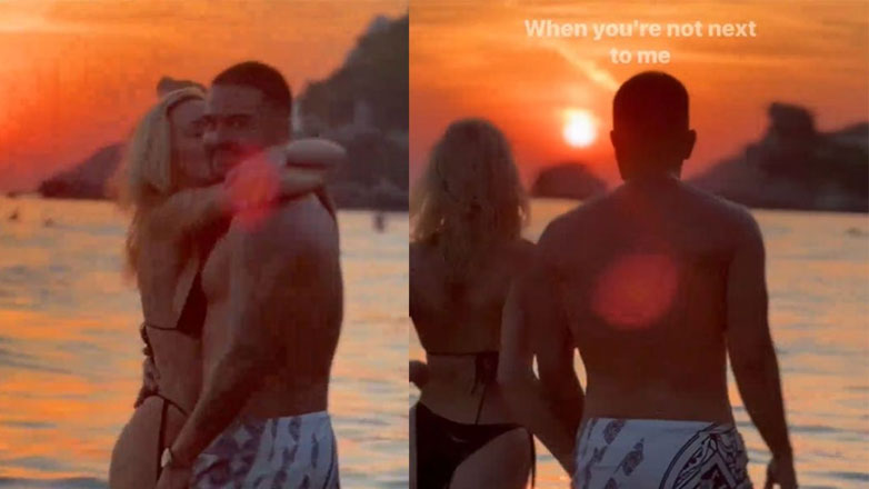 Χρήστος Μάστορας & Γαρυφαλλιά Καληφώνη: Το ρομαντικό βίντεο από τις διακοπές τους- Αγκαλιές και φιλιά στη θάλασσα