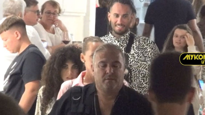 Ο Mente Fuerte απέφυγε να φωτογραφηθεί με τη Μαρία Σολωμού στη Μύκονο
