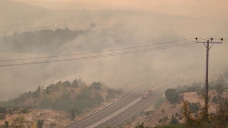 Πυρκαγιά στη Ροδόπη: Νέο μήνυμα για εκκένωση τριών οικισμών