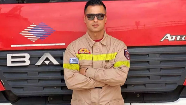 Γιάννης Τσολάκης: Ο πρώην παίκτης του Survivor ρίχτηκε στη μάχη με τις φλόγες