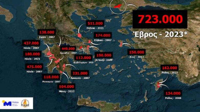 Λαγουβάρδος: Η δασική πυρκαγιά στον Έβρο η μεγαλύτερη των τελευταίων ετών στην Ευρώπη