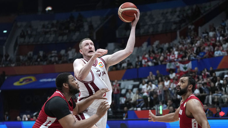 Μουντομπάσκετ 2023: Καταιγιστική η Λετονία, διέλυσε τον Λίβανο με 109-70