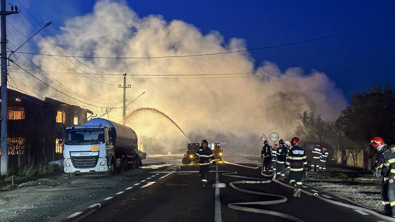 Ένας νεκρός και 33 τραυματίες από εκρήξεις σε πρατήριο καυσίμων κοντά στο Βουκουρέστι