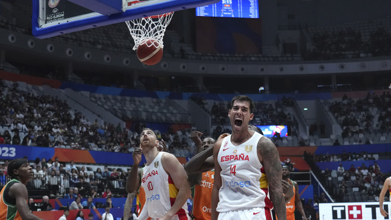 Μουντομπάσκετ 2023: «Καθάρισαν» τα αδέρφια Ερνανγκόμεθ, 94-64 η Ισπανία την Ακτή Ελεφαντοστού
