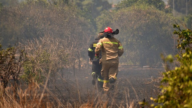 Οριοθετήθηκε η πυρκαγιά στην Άνδρο