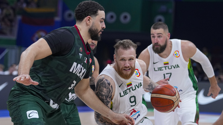 Μουντομπάσκετ 2023: Έκανε περίπατο η Λιθουανία, 96-66 το Μεξικό