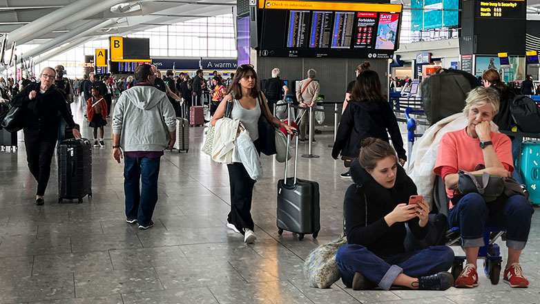 Μπλακ-άουτ στις ευρωπαϊκές αερομεταφορές – Πρόβλημα και για την Ελλάδα
