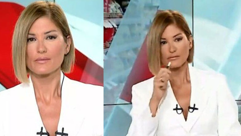 Ράνια Τζίμα: Έβγαλε τσιγάρο νομίζοντας ότι δεν είναι στον αέρα