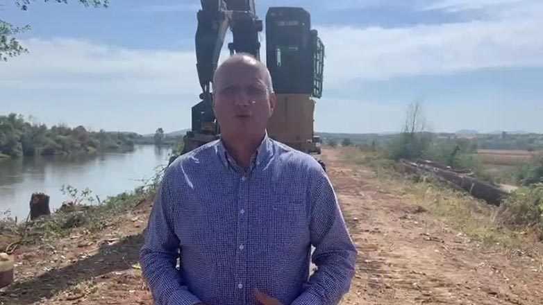 Οικονόμου από τον φράχτη στον Έβρο: Αδιάκοπος αγώνας ενάντια στα εγκληματικά κυκλώματα