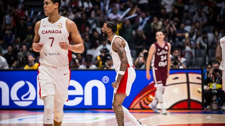 Μουντομπάσκετ: Δυνατός ο Καναδάς, 101-75 τη Λετονία