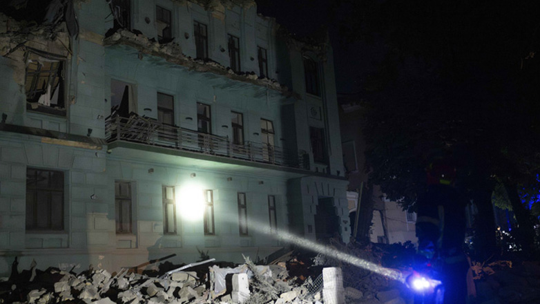 Δύο νεκροί από πυραυλική επίθεση της Ρωσίας στο Κίεβο