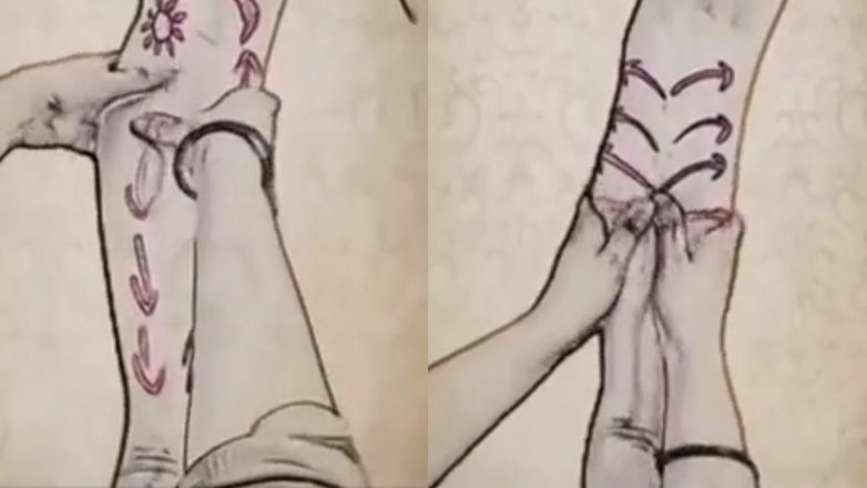 Πώς να κάνετε μασάζ στις γάμπες και στην πλάτη