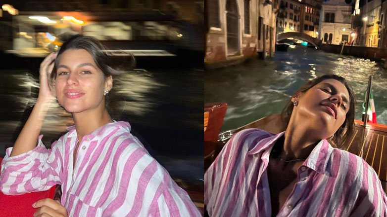 Δανάη Παππά: Η λαμπερή εμφάνιση στο Φεστιβάλ Βενετίας και το σχόλιο του συντρόφου της, Λάμπρου Λάζαρη