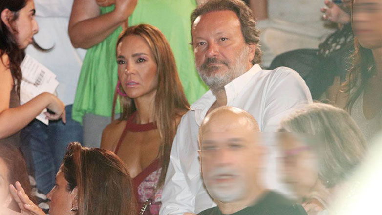 Νικολέττα Καρρά-Διονύσης Παναγιωτάκης: Σε μία σπάνια δημόσια εμφάνιση στο Ηρώδειο