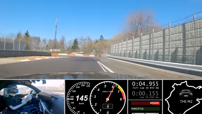Δείτε τη νέα  BMW M2 να “καταπίνει” το Nurburgring με χρόνο 7:38.71