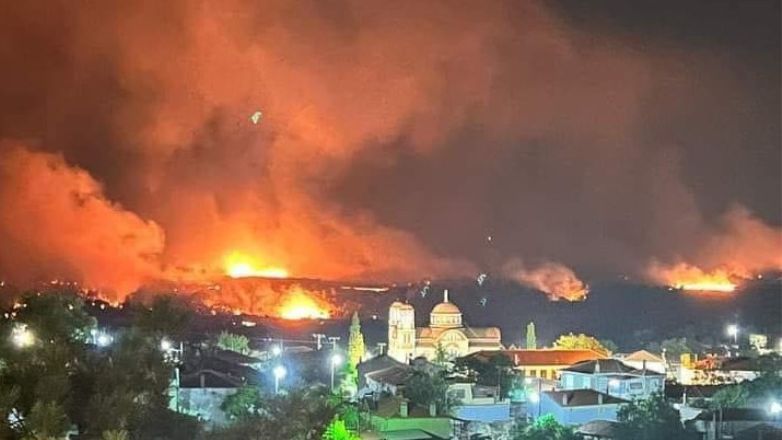 Καίγεται για 15η μέρα ο Έβρος – Ολονύχτια μάχη με τις φλόγες