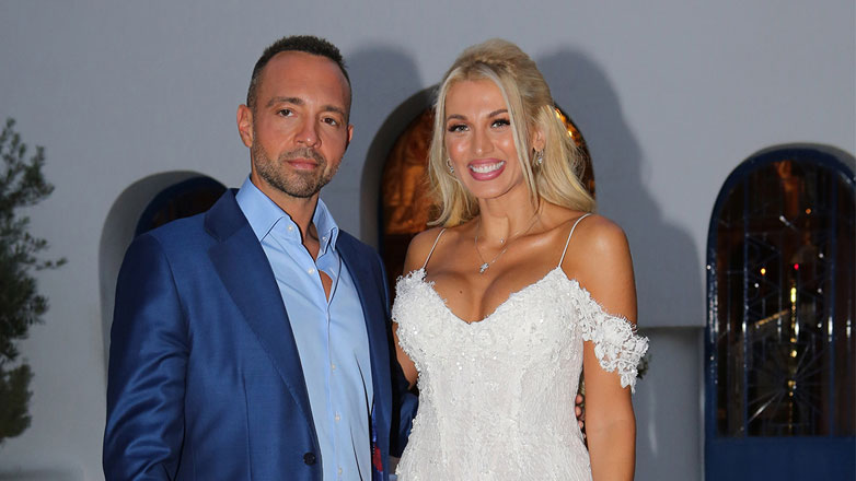 Κωνσταντίνα Σπυροπούλου – Βασίλης Σταθοκωστόπουλος: Οι πρώτες φωτογραφίες από τη βάφτιση του γιου τους