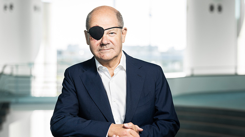 Ο Όλαφ Σολτς επαγγέλλεται καγκελάριος και… πειρατής!